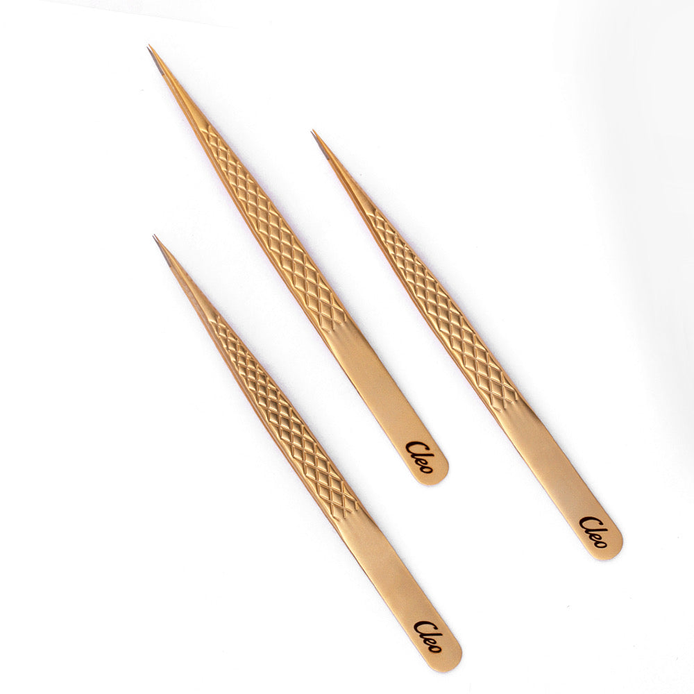 Profesjonelle Fiber Tip Vipper Pinsetter
