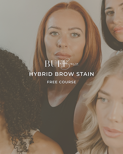 Buff Browz: Hybrid Brow Stain Course