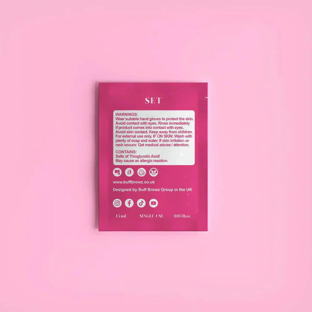 Buff Lashes: Klassisk Vippeløft System Step 2 - Vippeløft