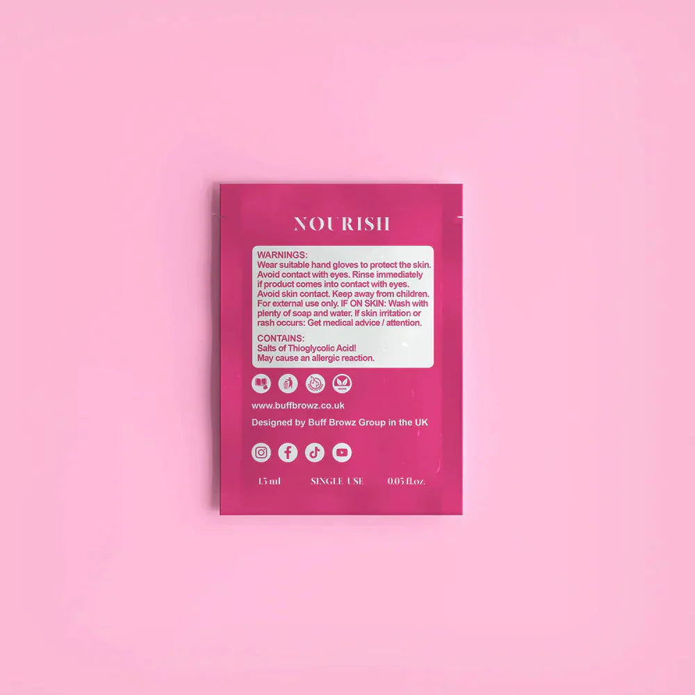 Buff Lashes: Klassisk Vippeløft System Step 3 - Vippeløft