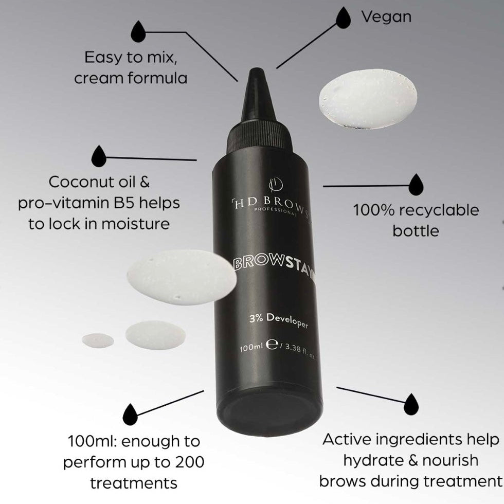 HD Brows BrowStay 3% Developer