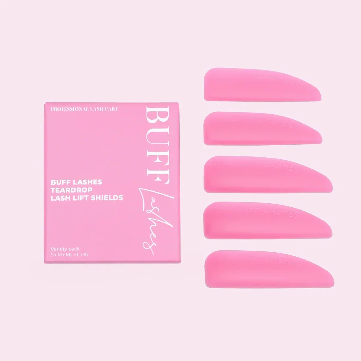 Buff Lashes: Tear Drop Lashlift Shields