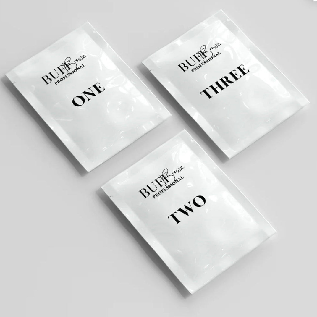 Sample: 1 x Behandling av Buff Browz Klassisk Lami System