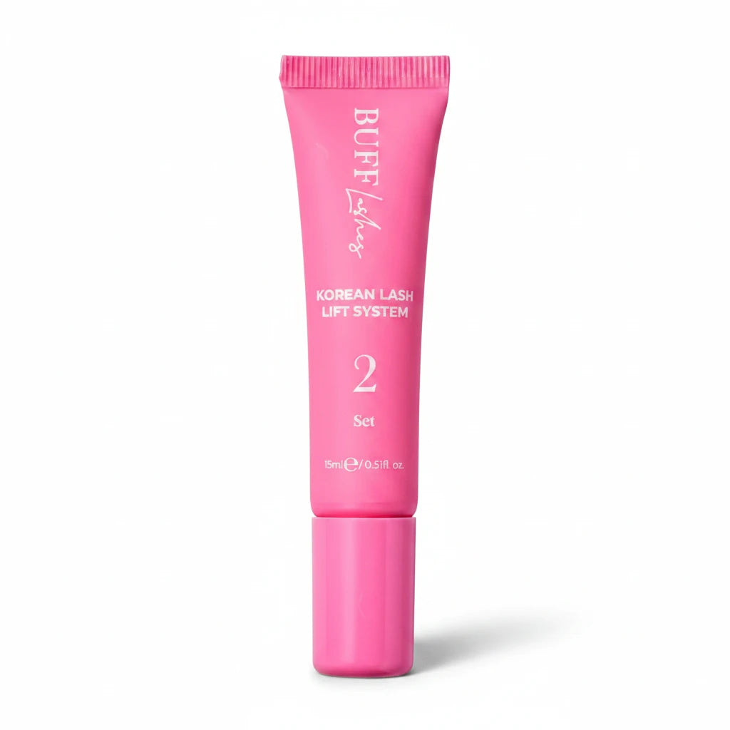 BUFF LASHES: Koreansk Vippeløft System Steg 2