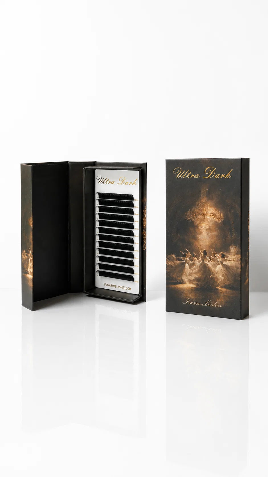 Imme Lashes: Svarte Volum Vipper