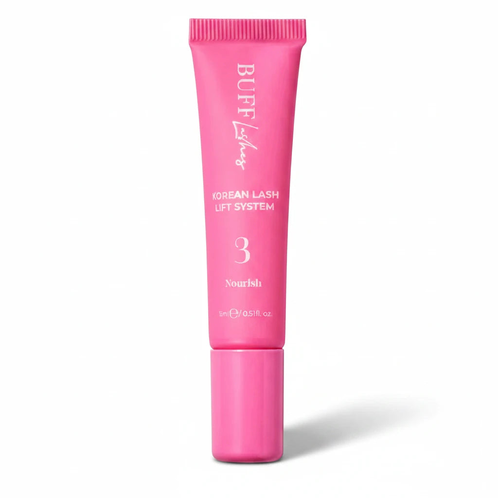 BUFF LASHES: Koreansk Vippeløft System Steg 3