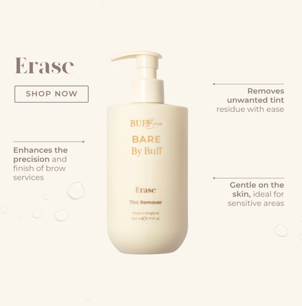 BUFF BROWZ: Erase Tint Remover