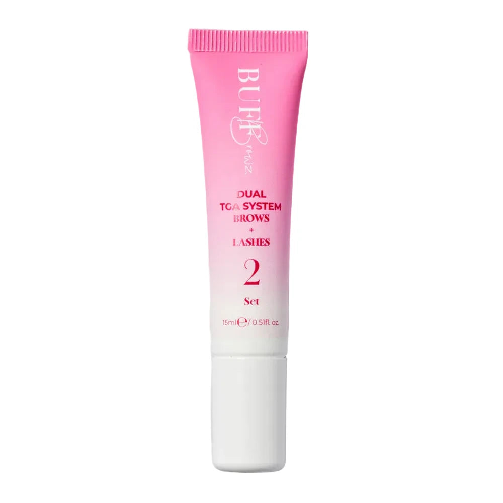 Buff Browz and Lashes: Dual TGA Lite System Step 2