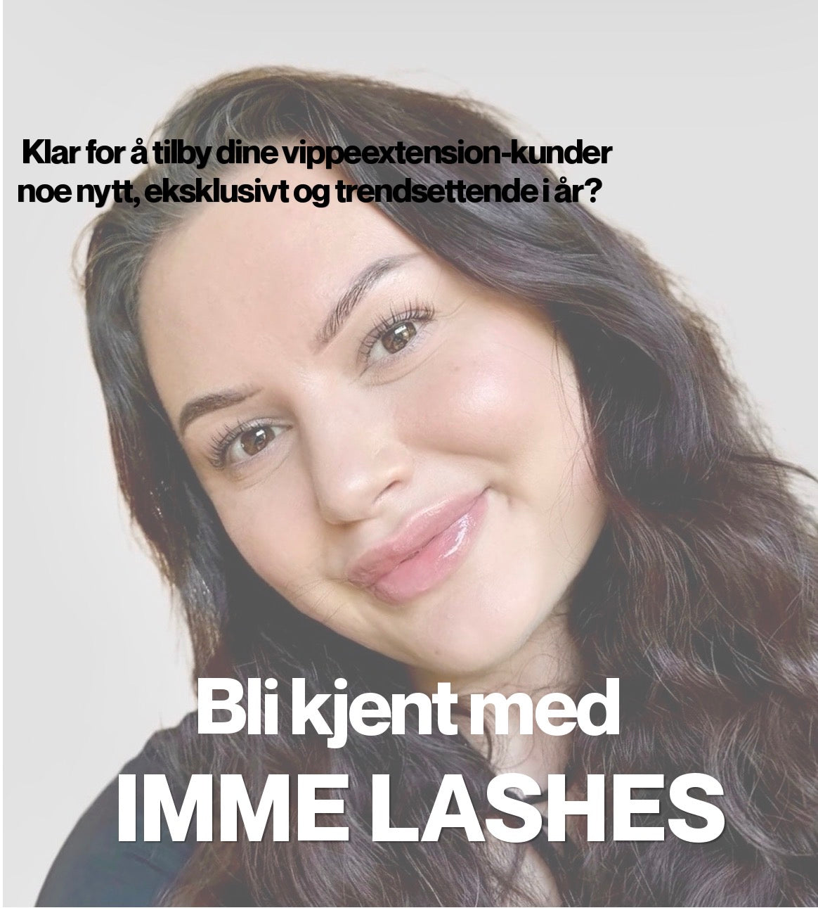 Imme: Angel Lashes™ Volum Vipper Mix Svart