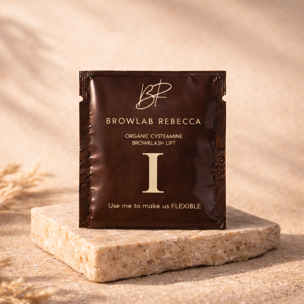 BROWLAB: Cysteamine Lashlift and Brow Lamination STEP 1 LIFT - Brow lamination