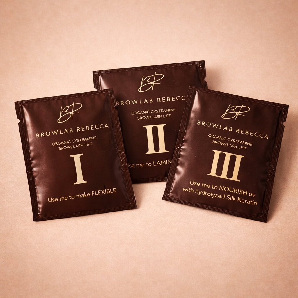 BROWLAB: Cysteamine Lashlift and Brow Lamination System 3 steps - Brow lamination