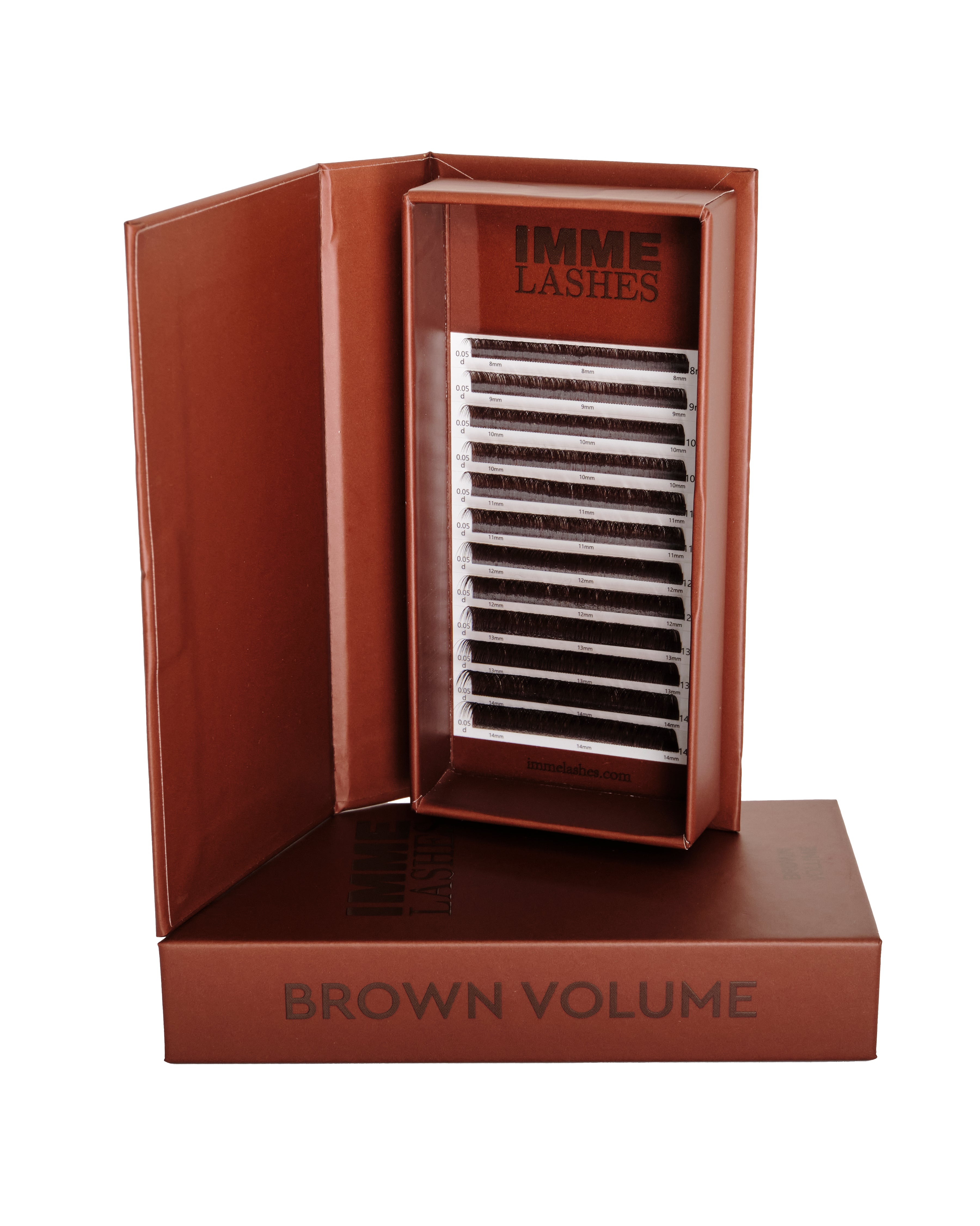 Mocca Brune Volumevipper Mix Brett | Cashmere Finish - CC Mix Brett 8-14mm 0.05