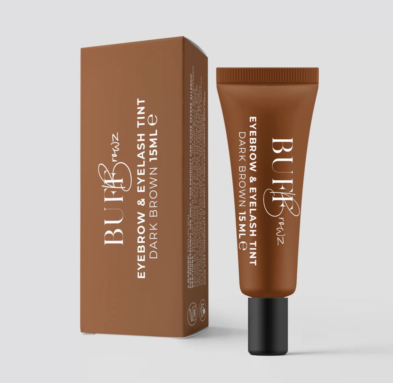 Buff Browz: Brow & Lash Tint / Singles - Dark Brown