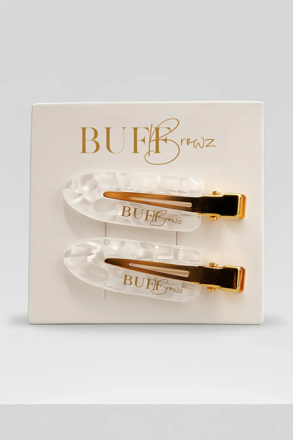 NY! Buff Browz Hair Clips - lashlift products