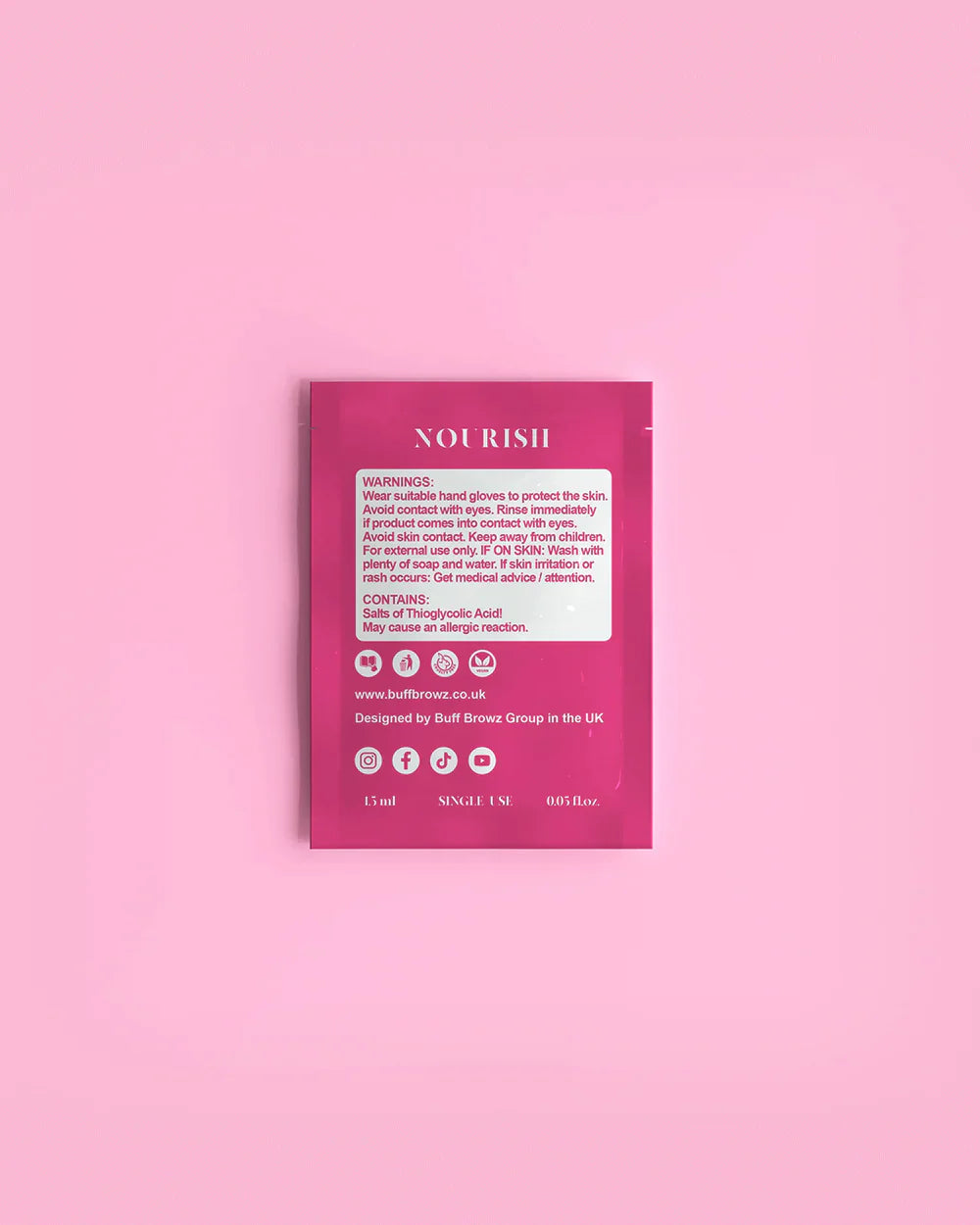 Buff Lashes: Klassisk Vippeløft System Step 3 - Vippeløft