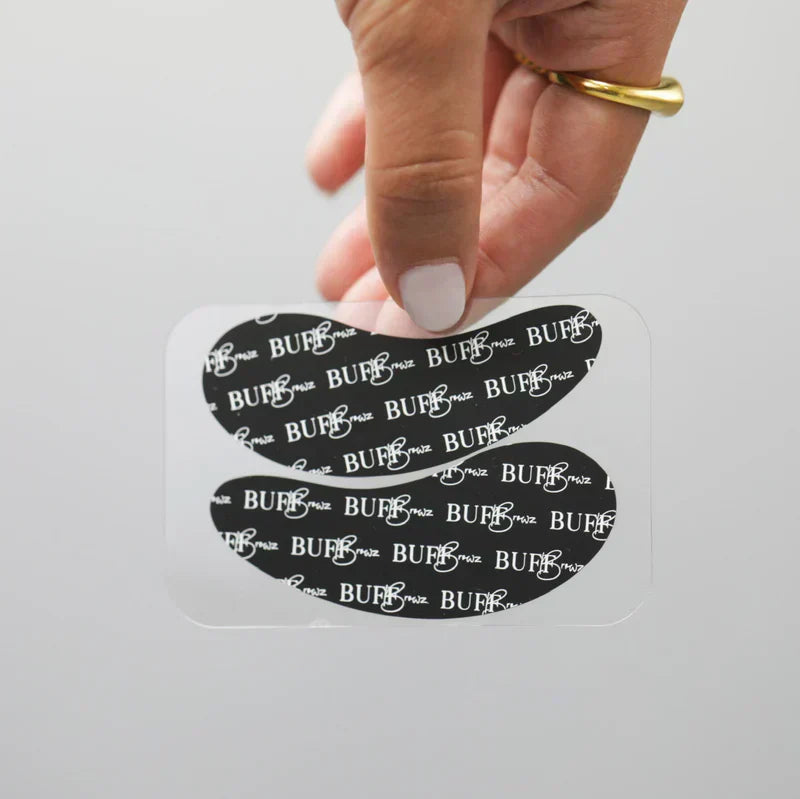 NY! Buff Lashes: Silicon Eyepads Black - lashlift products