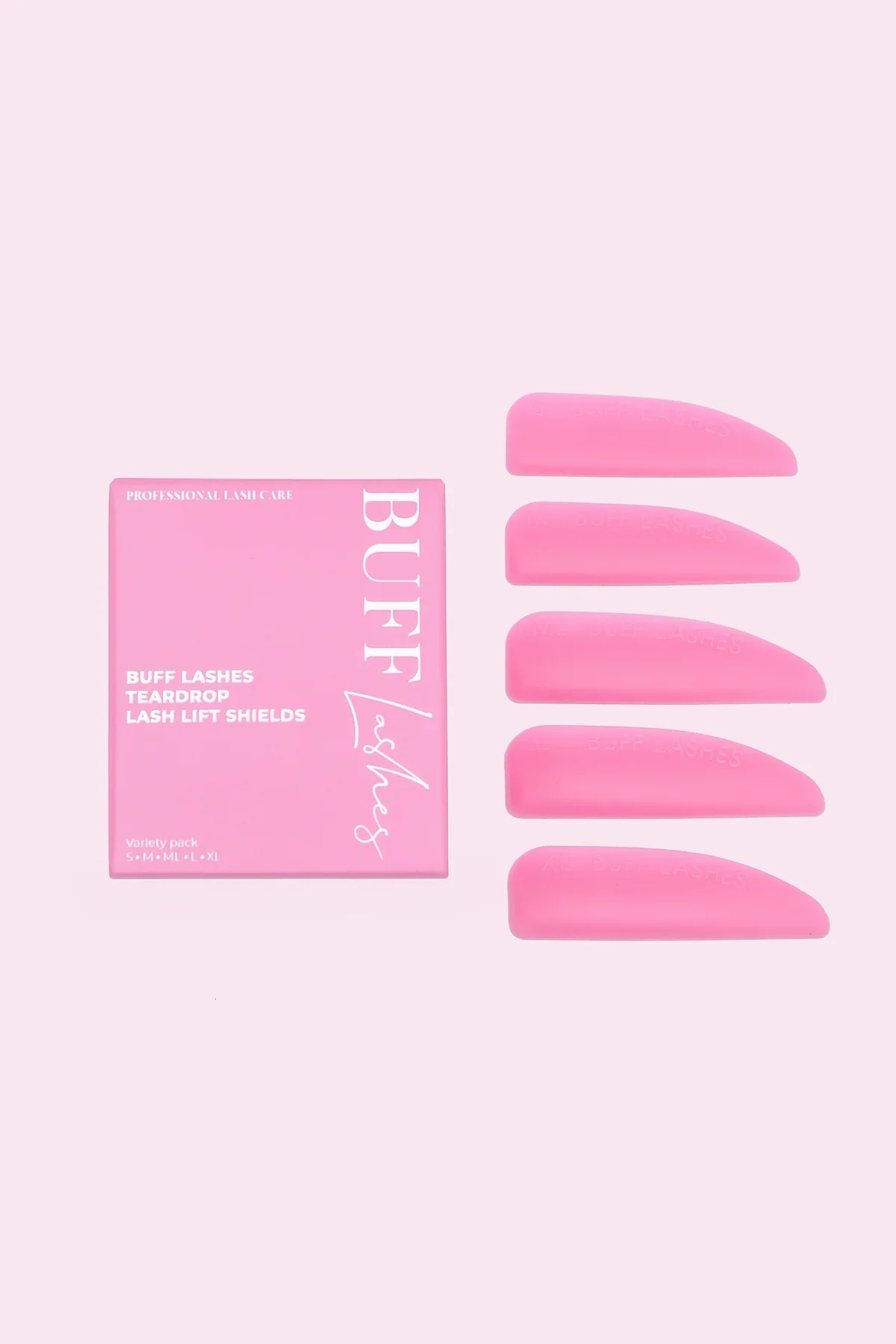 Buff Lashes: Tear Drop Lashlift Shields