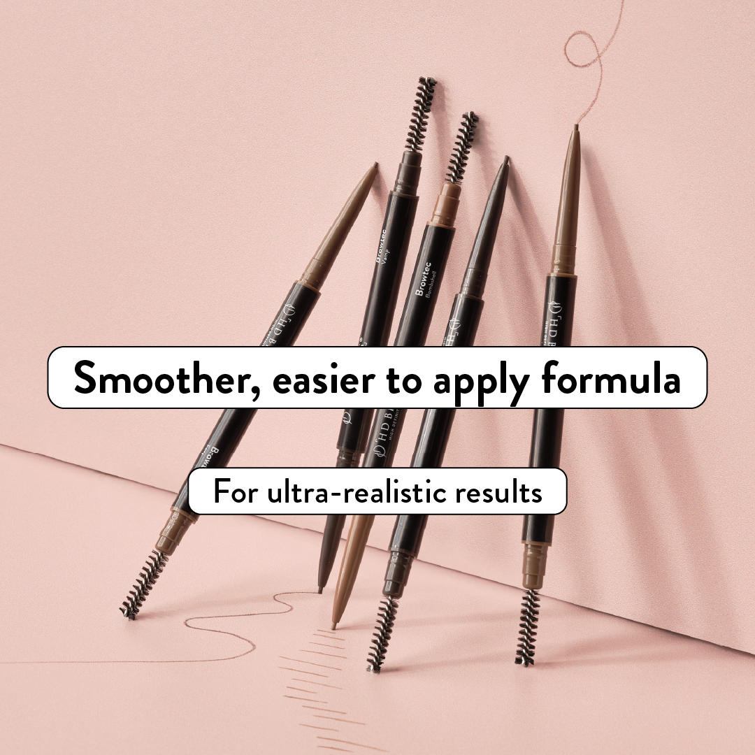 HD BrowTec ’Hårstrå-effekt’ Brynsblyant - Ultra Tynn! - brow make up