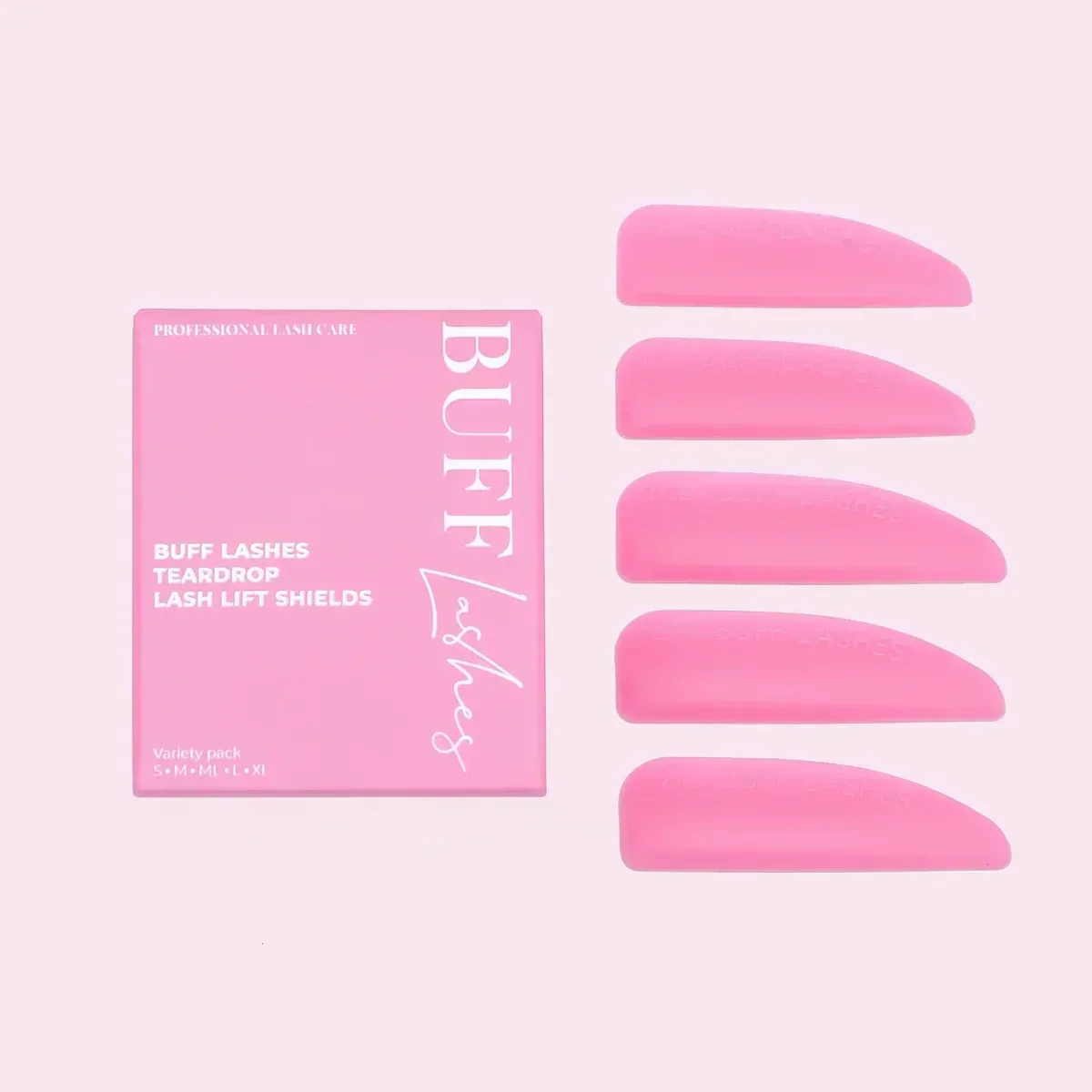 Buff Lashes: Tear Drop Lashlift Shields