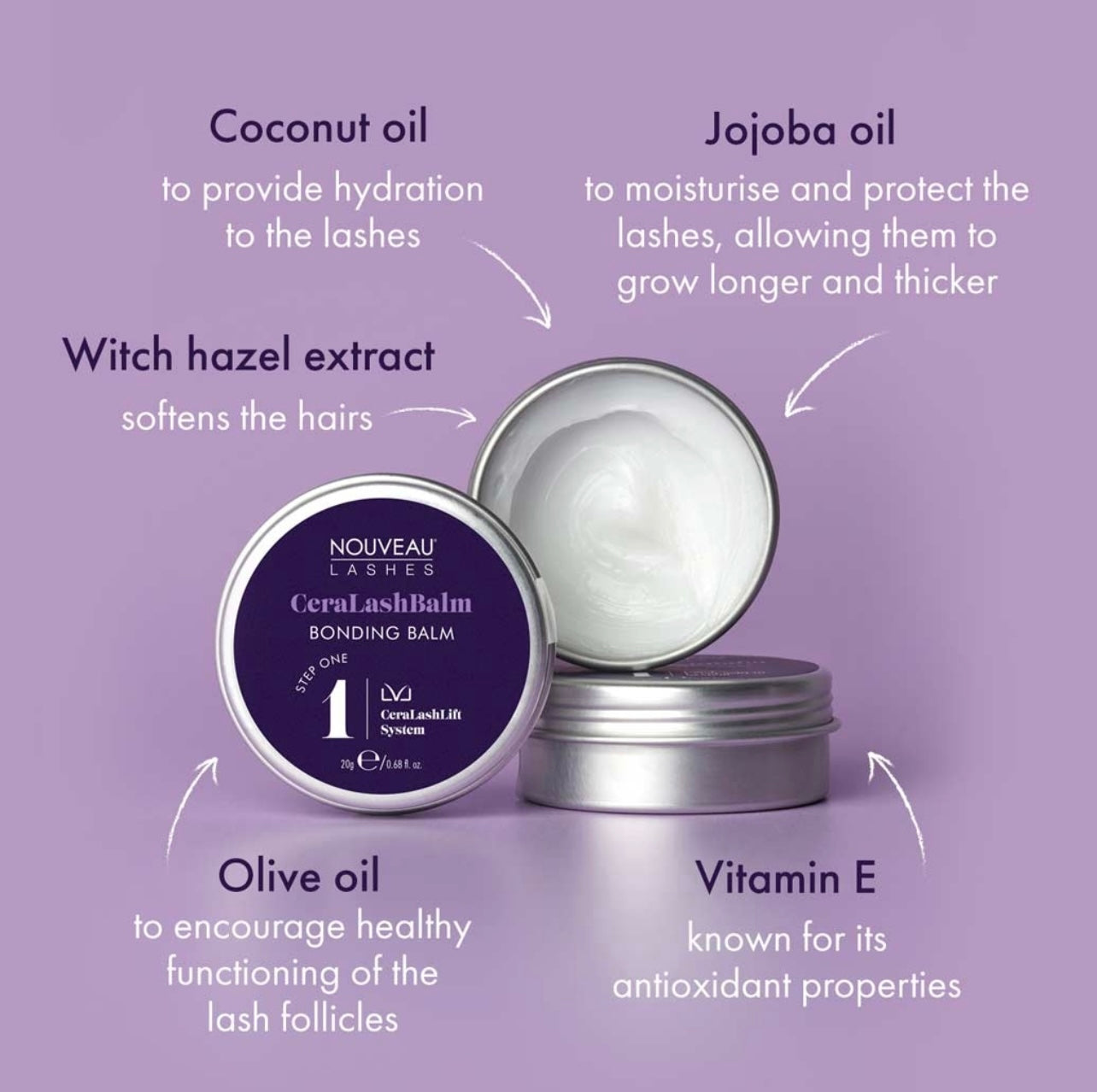 NY! Vippeløft Bonding Balm - lashlift products