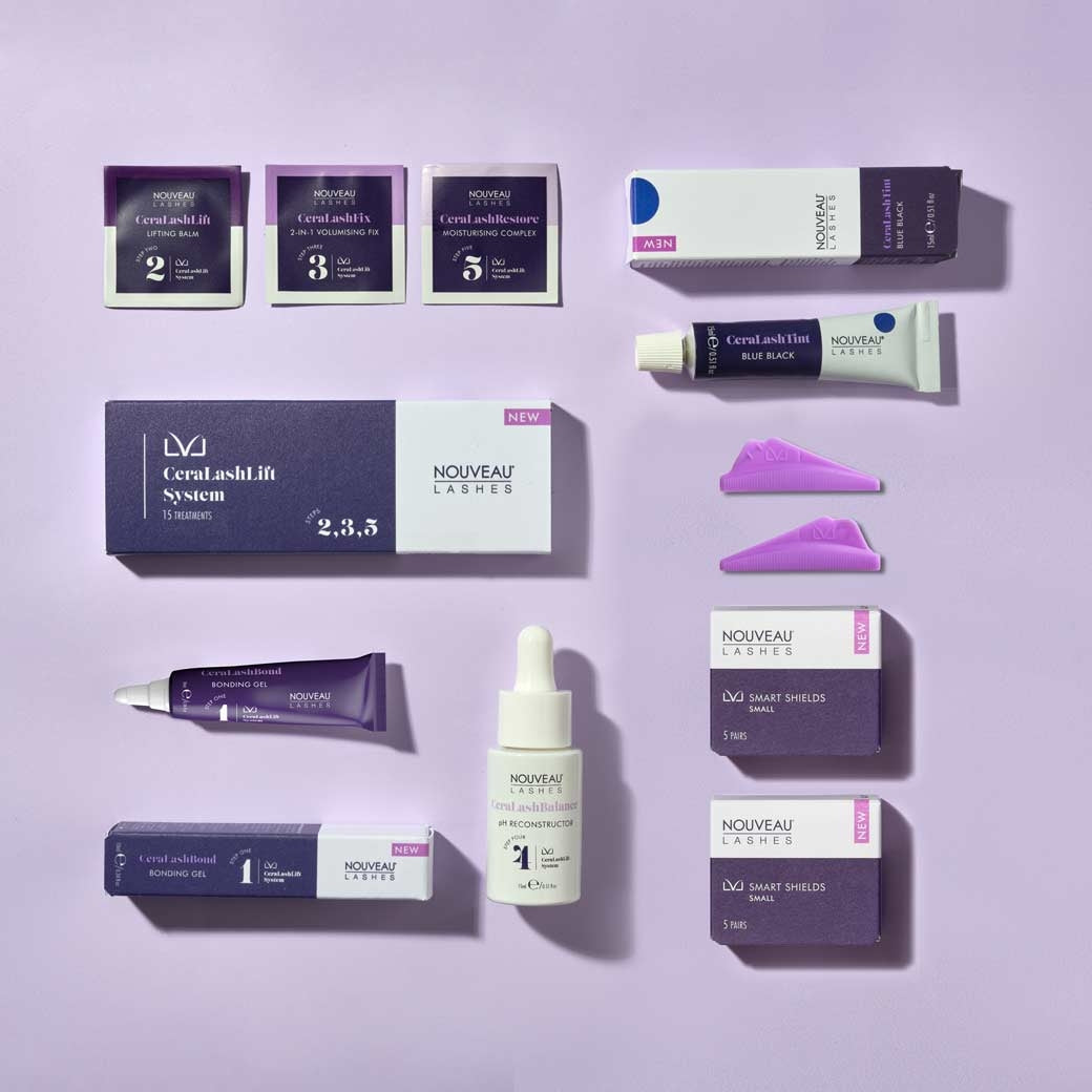 LVL Cera Lashlift Mini Set: Spar penger. (Tre størrelser tilgjengelig)