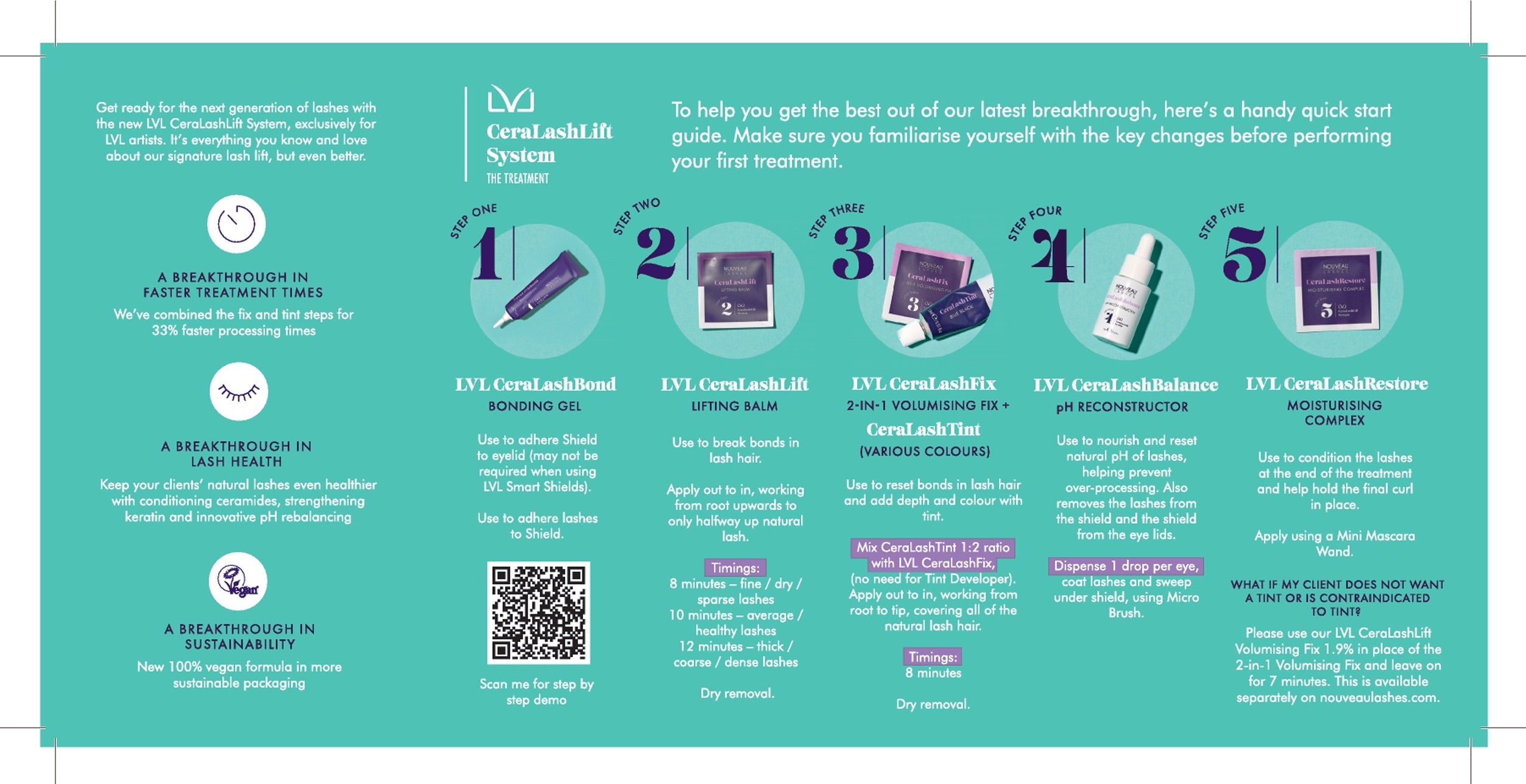 LVL Cera Lashlift System (Steps 2 3 & 5) - lashlift products