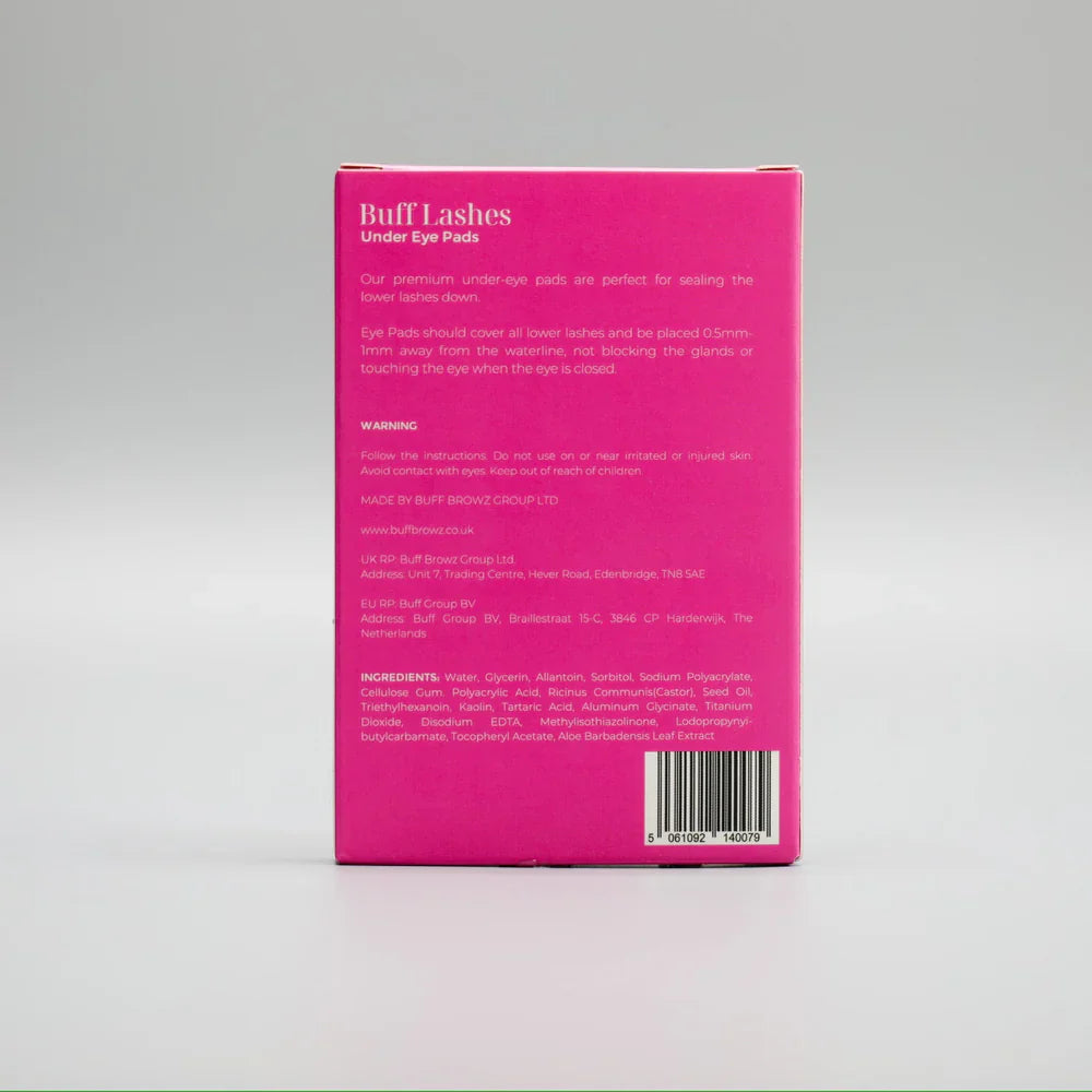 NY! Buff Lashes: Silicon Eyepads Pink - lashlift products