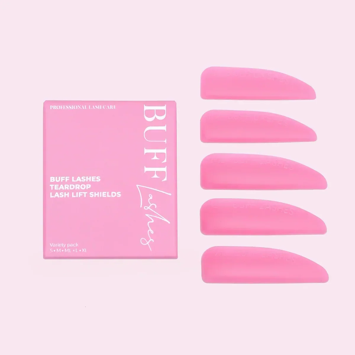 Buff Lashes: Tear Drop Lashlift Shields