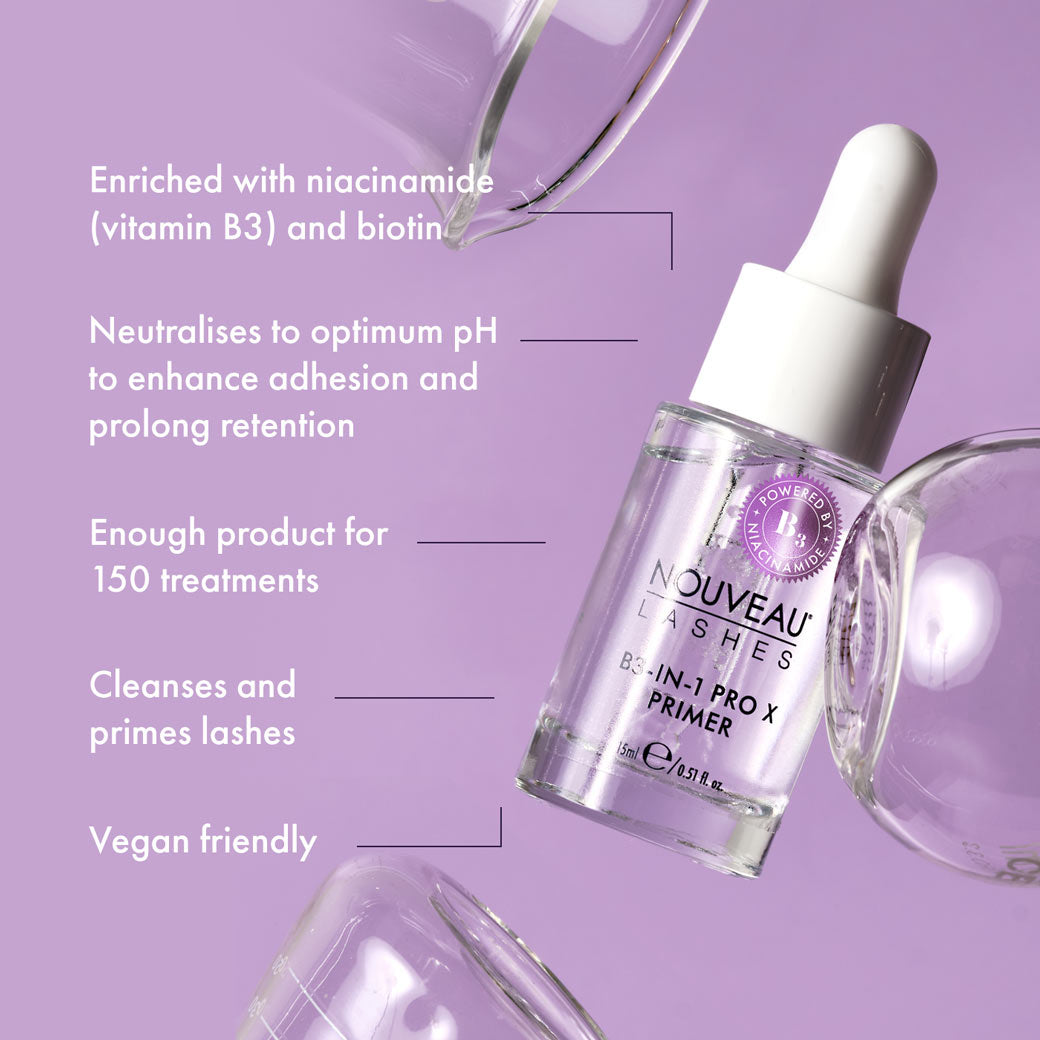 PRO X PRIMER – Primer til vippeextensions med vitamin B3 - vippe-extensions