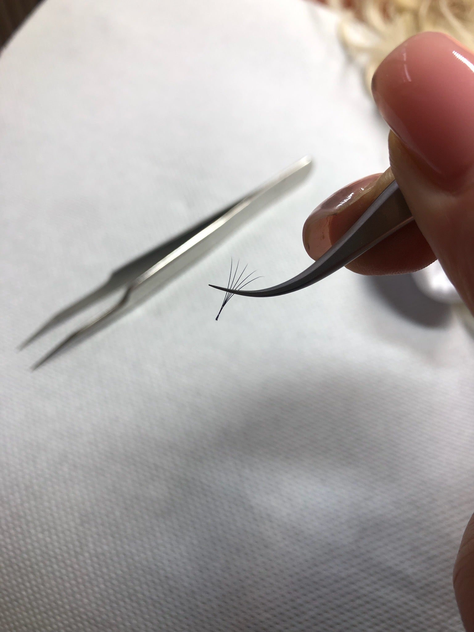 Ny! Ultra Matte Vippe-extensions 0.07 L Curl - Mix length box 6-14mm