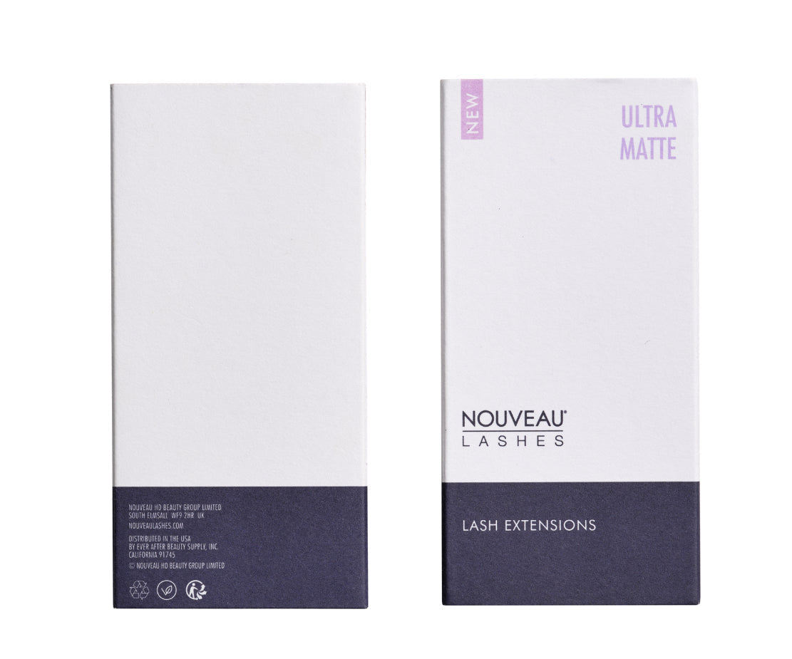 Ny! Ultra Matte Vippe-extensions 0.07 L Curl - Mix length box 6-14mm